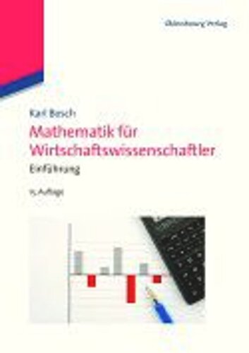 Mathematik für Wirtschaftswissenschaftler: Einführung