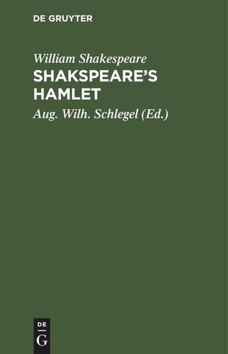Shakspeare’s Hamlet