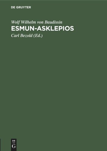 Esmun-Asklepios