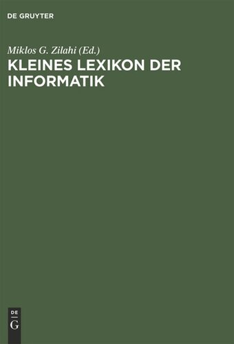 Kleines Lexikon der Informatik