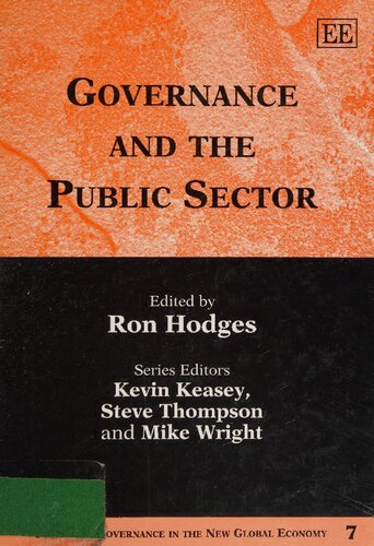 Governance and the public sector