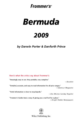 Frommer's Bermuda 2009