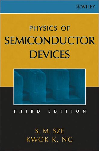 Physics of Semiconductor Devices