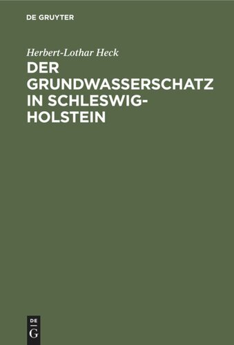 Der Grundwasserschatz in Schleswig-Holstein: Ein Wegweiser zur Wassererschließung