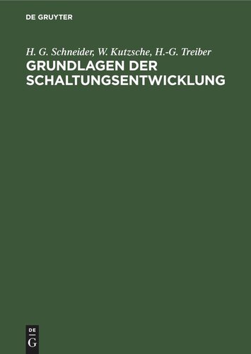 Grundlagen der Schaltungsentwicklung