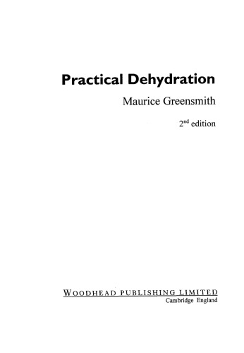 Practical Dehydration