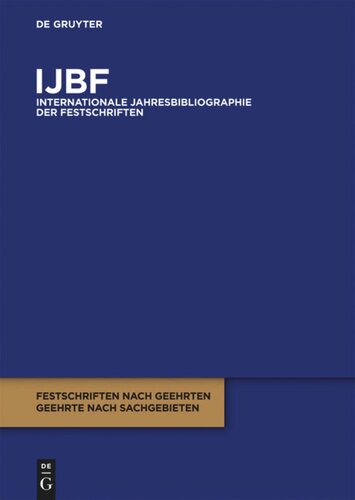 IJBF: Jahrgang 32 2011