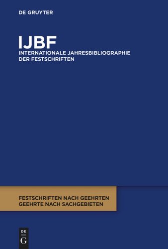 IJBF: Jahrgang 38 2017