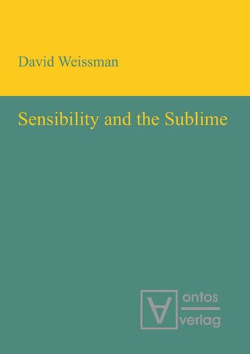 Sensibility and the Sublime