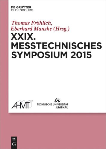 XXIX Messtechnisches Symposium: Arbeitskreis der Hochschullehrer für Messtechnik