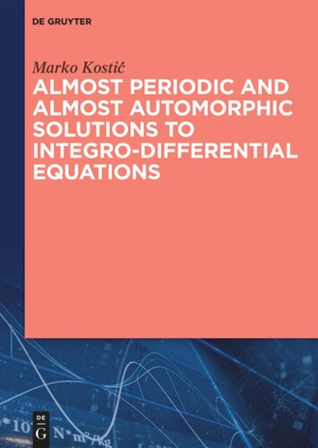 Almost Periodic and Almost Automorphic Solutions to Integro-Differential Equations