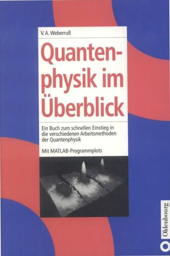 Quantenphysik im Überblick: Ein Buch zum schnellen Einstieg in die verschiedenen Arbeitsmethoden der Quantenphysik. Mit MATLAB-Programmplots