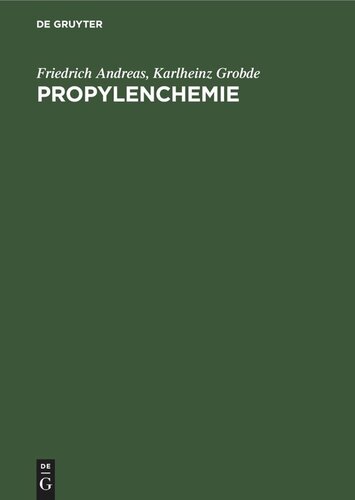 Propylenchemie