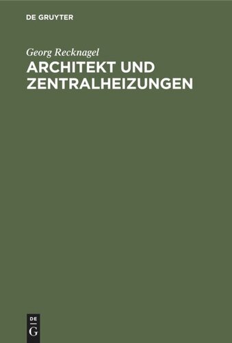 Architekt und Zentralheizungen