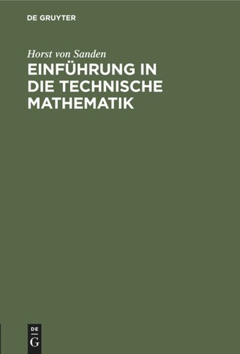Einführung in die technische Mathematik