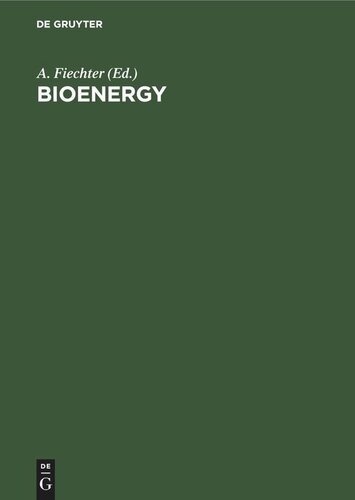 Bioenergy