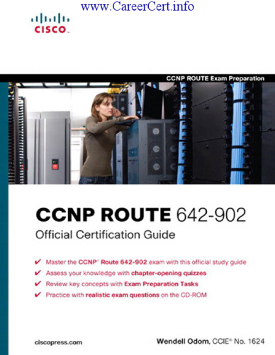 CCNP ROUTE 642-902 Official Certification Guide