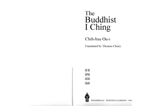 The Buddhist I Ching