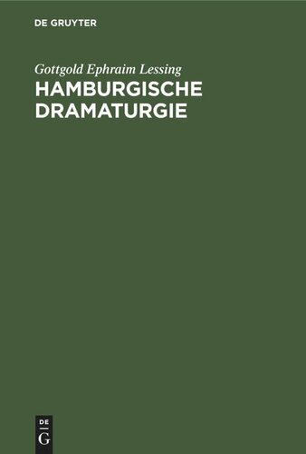 Hamburgische Dramaturgie