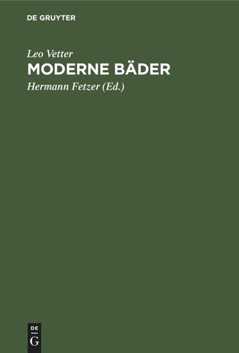 Moderne Bäder