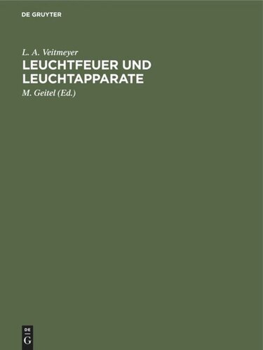 Leuchtfeuer und Leuchtapparate