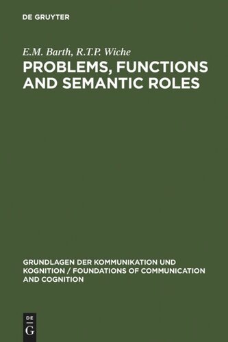 Problems, Functions and Semantic Roles: A Pragmatist's Analysis of Montague's Theory of Sentence Meaning