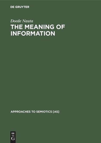 The Meaning of Information