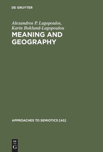 Meaning and Geography: The Social Conception of the Region in Northern Greece