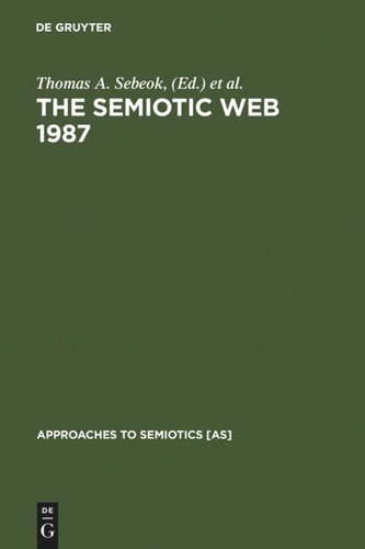 The Semiotic Web 1987
