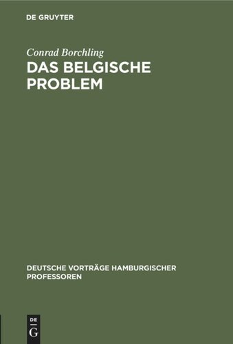 Das belgische Problem: 09. Okt 14