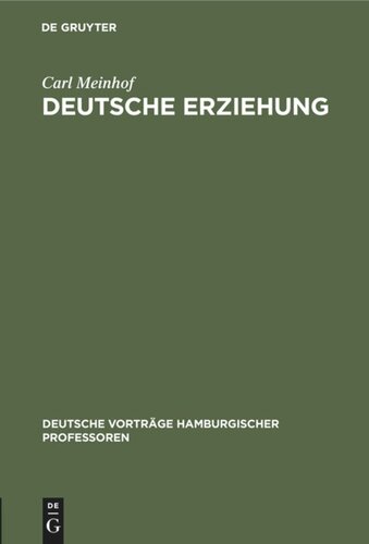 Deutsche Erziehung: 27. Nov 14