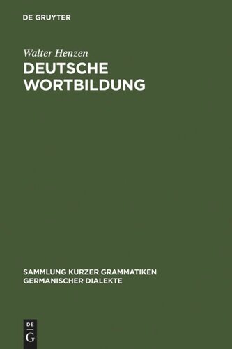 Deutsche Wortbildung