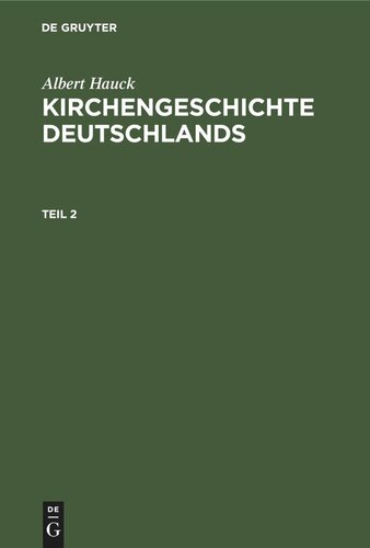 Kirchengeschichte Deutschlands: Teil 2