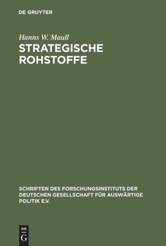 Strategische Rohstoffe: Risiken für die wirtschaftliche Sicherheit des Westens
