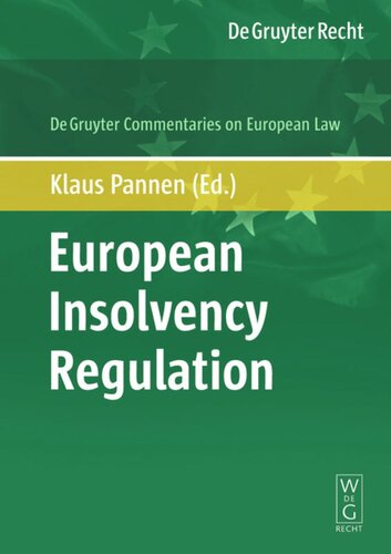 European Insolvency Regulation: Commentary