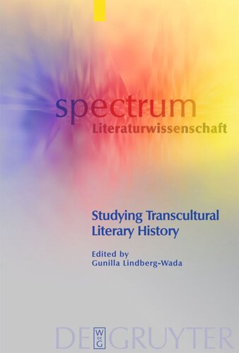 Studying Transcultural Literary History