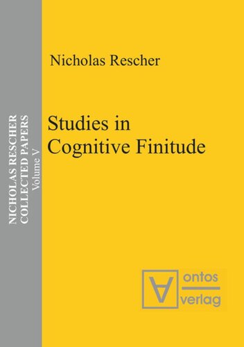 Collected Papers: Volume 5 Studies in Cognitive Finitude