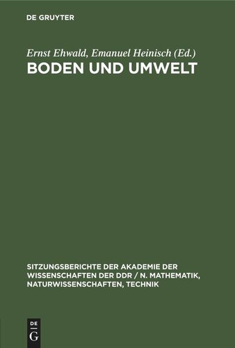 Boden und Umwelt