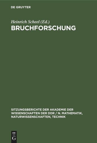 Bruchforschung