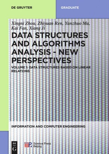 Data Structures and Algorithms Analysis: . Data structures based on linear relations