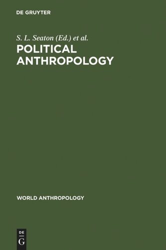 Political Anthropology: The State of the Art