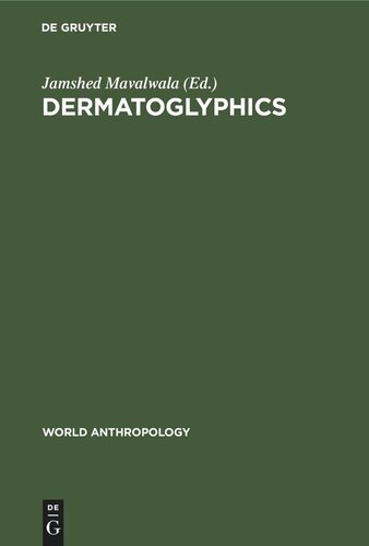 Dermatoglyphics: An International Perspective