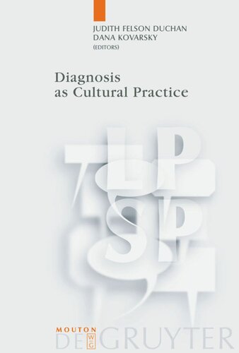 Diagnosis as Cultural Practice