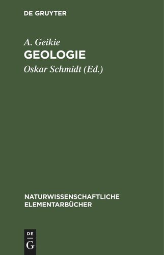 Geologie