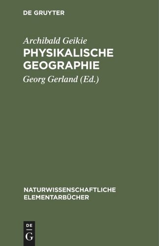 Physikalische Geographie