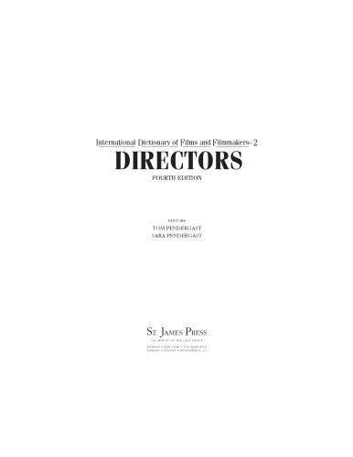 International Dictionary of Films and Filmmakers
