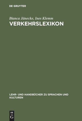 Verkehrslexikon: Deutsch-Russisch, Russisch-Deutsch