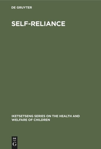 Self-Reliance: The Future of Child Health and Development