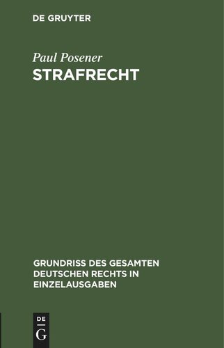 Strafrecht
