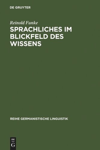 Sprachliches im Blickfeld des Wissens: Grammatische Kenntnisse von Schülerinnen und Schülern